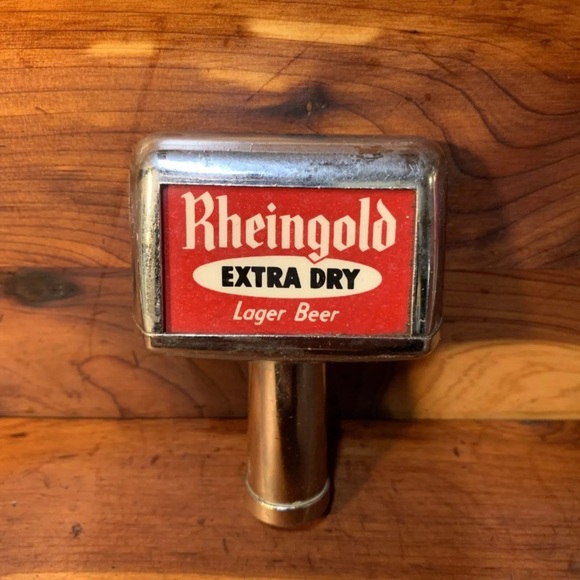 Rheingold Lager Beer Tap Handle - Picture 5 of 5